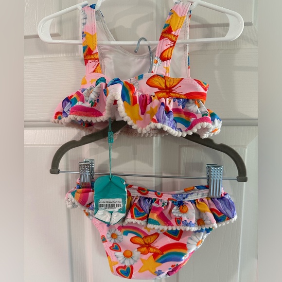 Posh Peanut Ruffle Two Piece Swimsuit - Picture 2 of 5